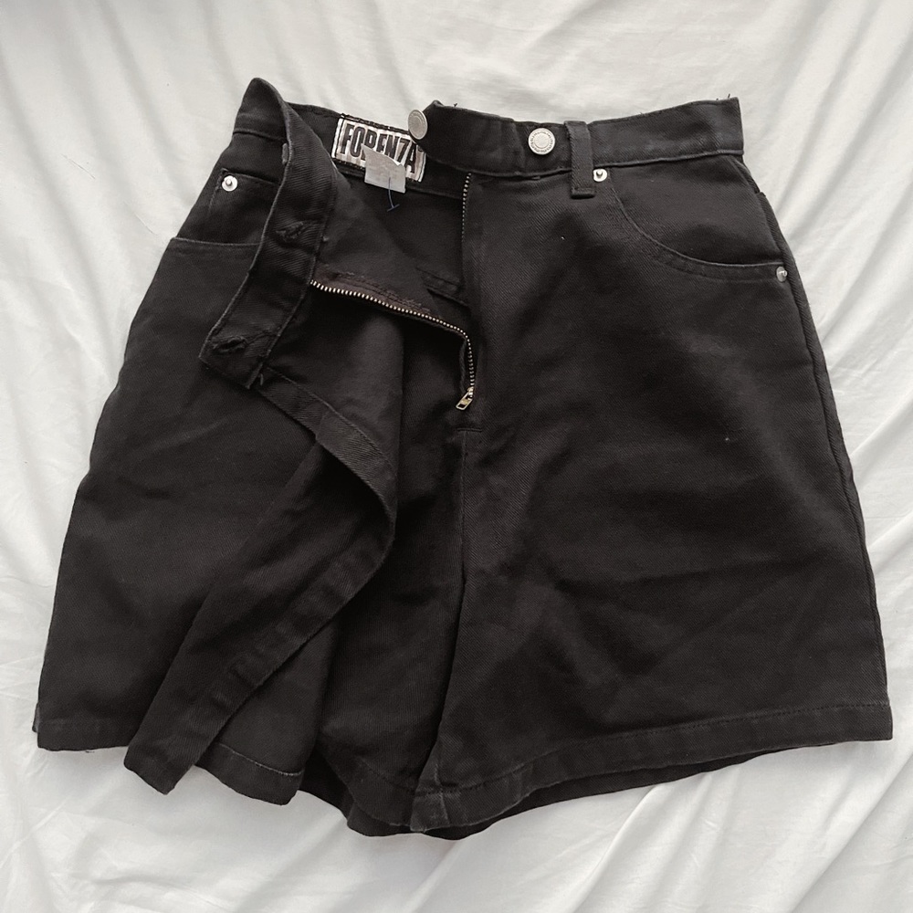 vintage denim skort